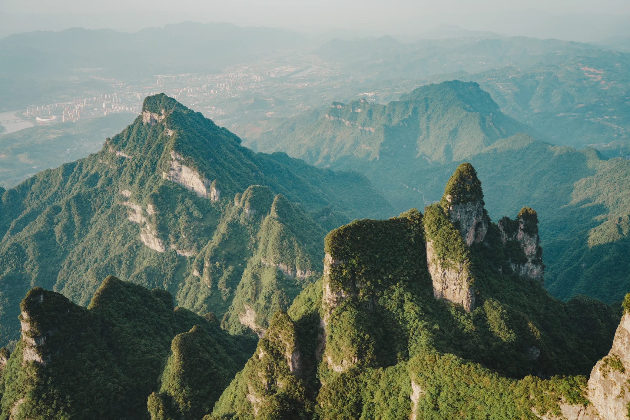 Tienam mountains in China