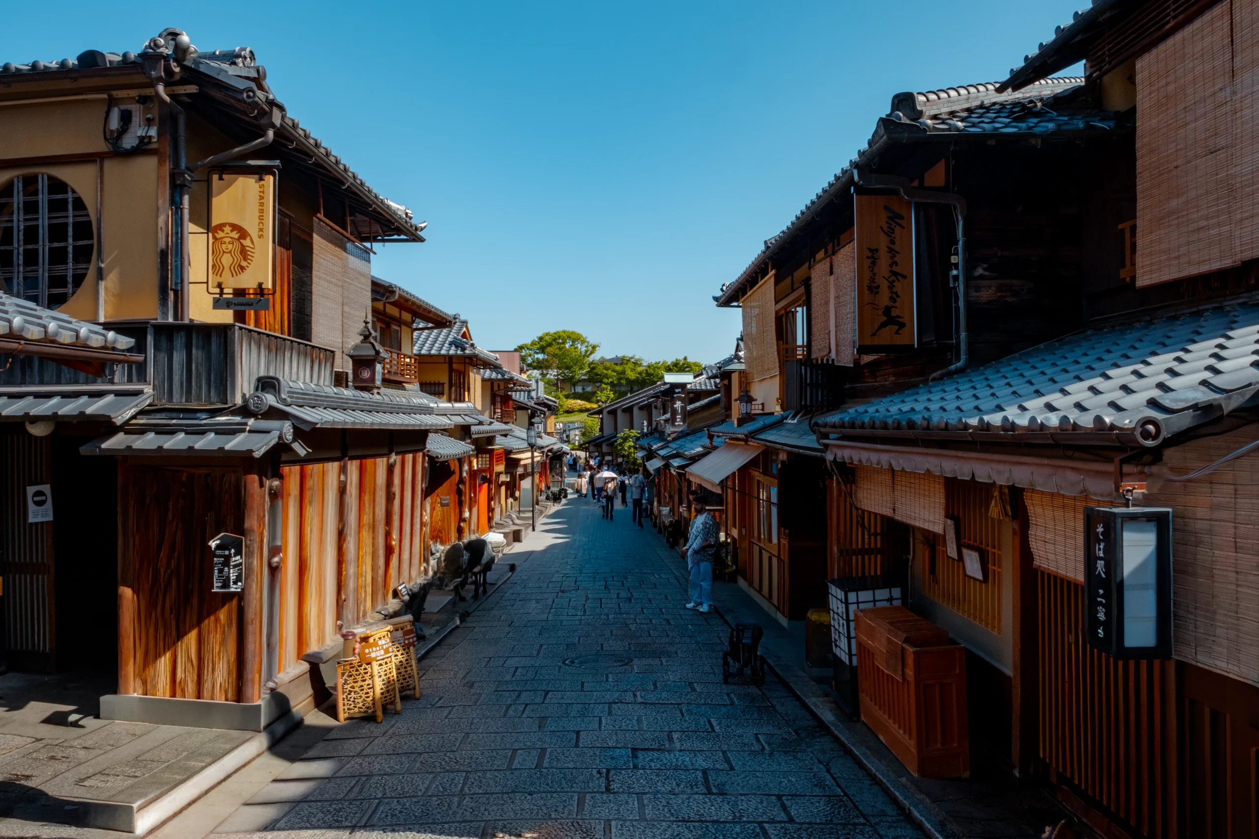 Main street of kyoto
