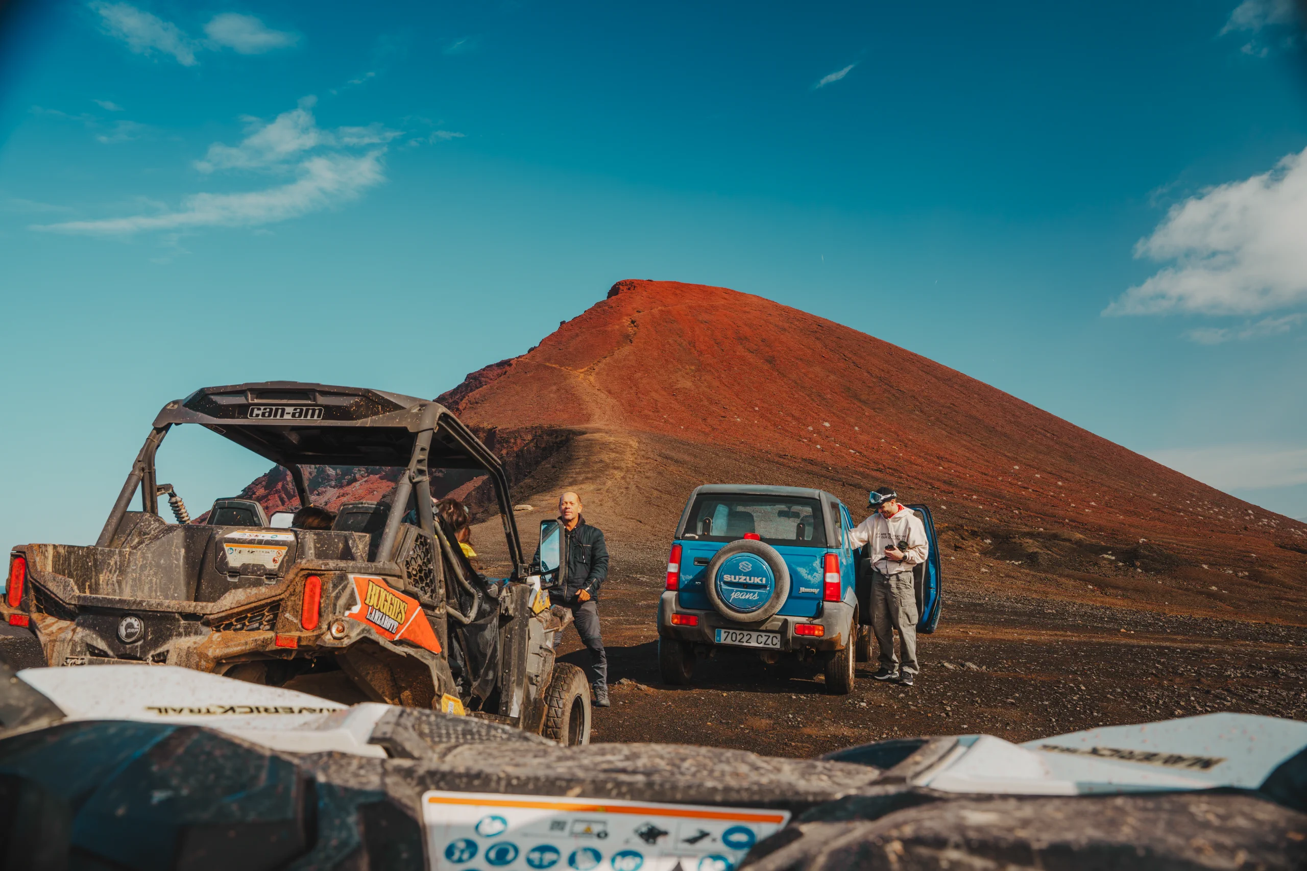 Some buggies in Lanzarote