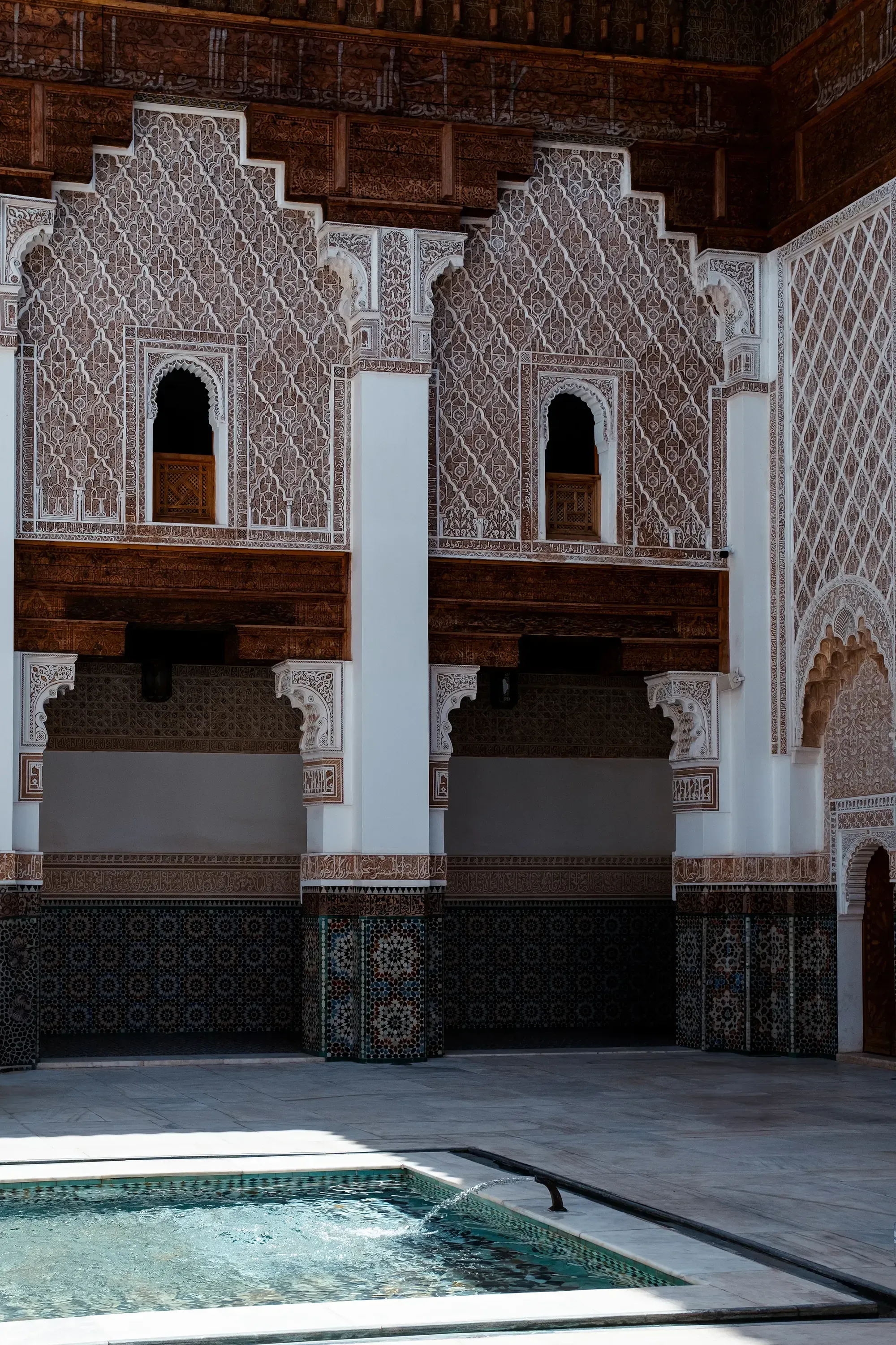 Historic building in the old city of Marrakech.