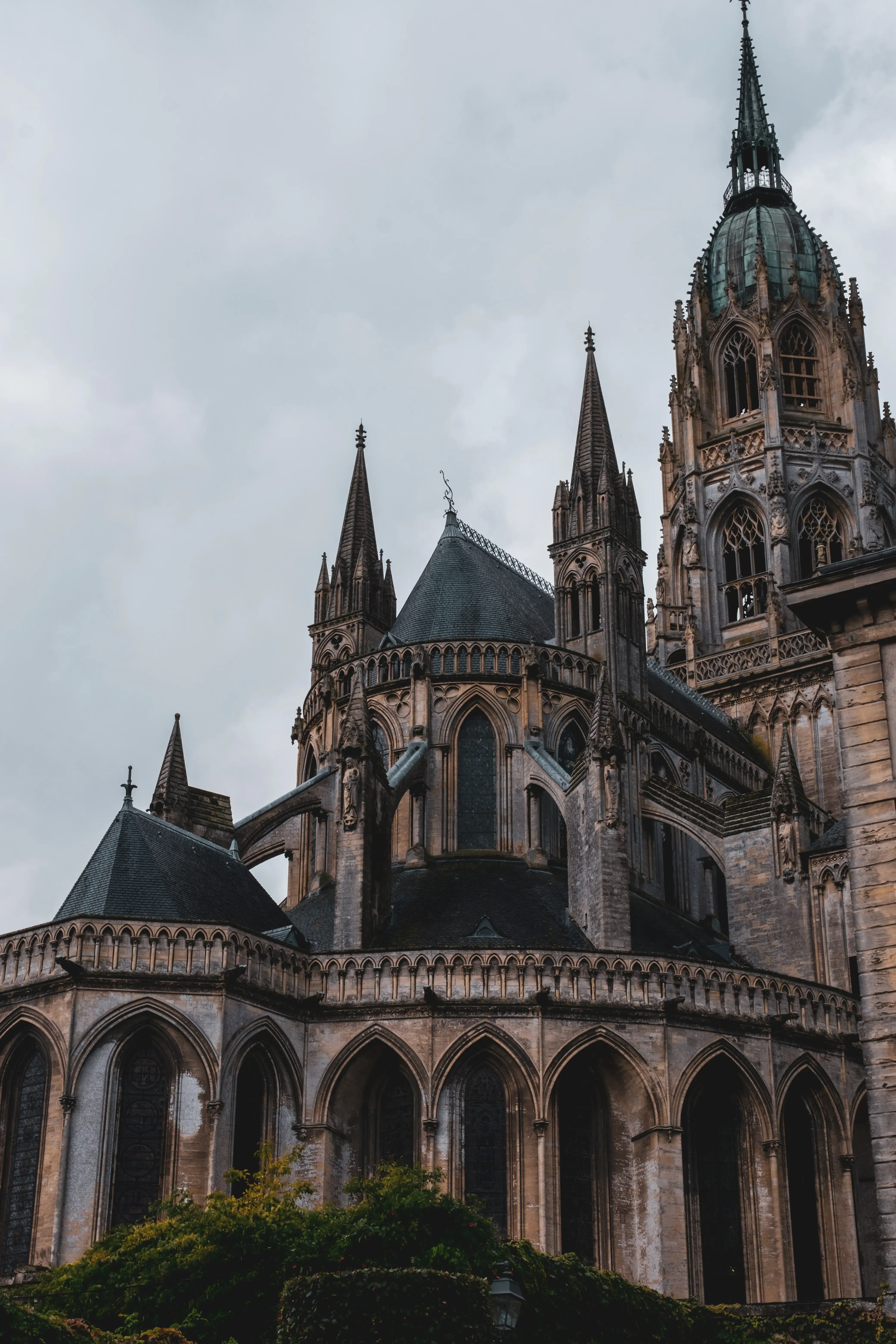 The historic Bayeux Cathedral (Cathédrale Notre-Dame de Bayeux).