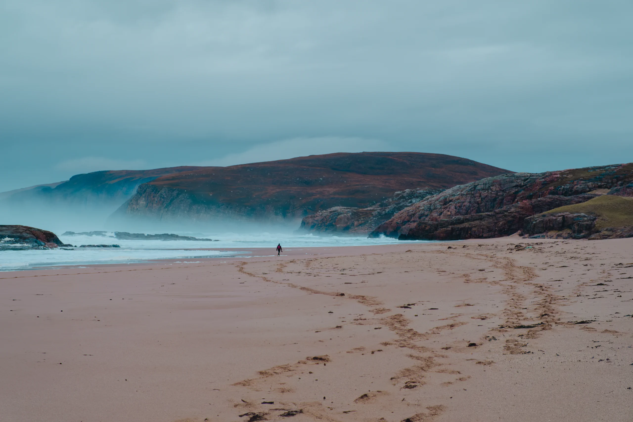 The beach of the highlands