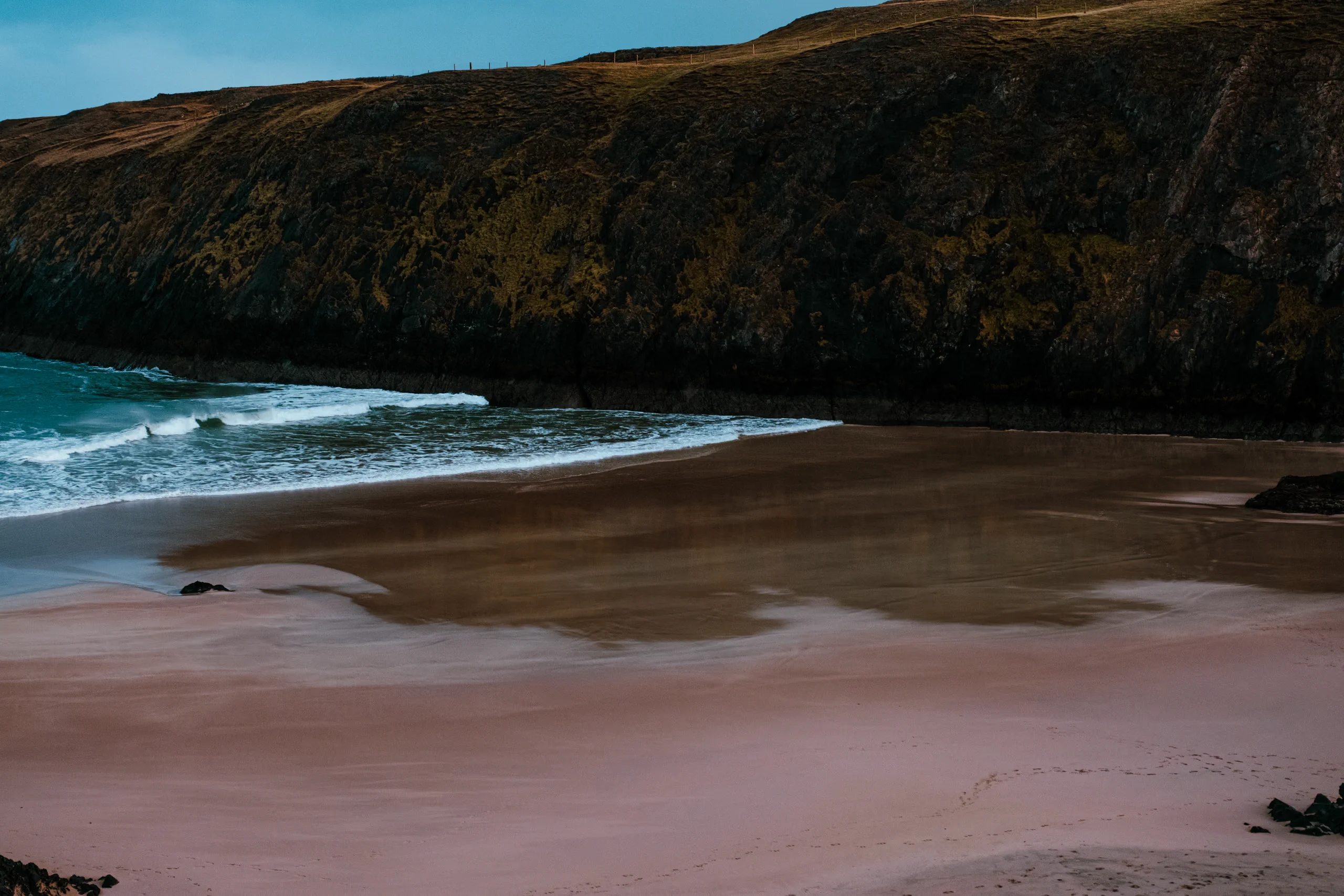 The beach of the highlands