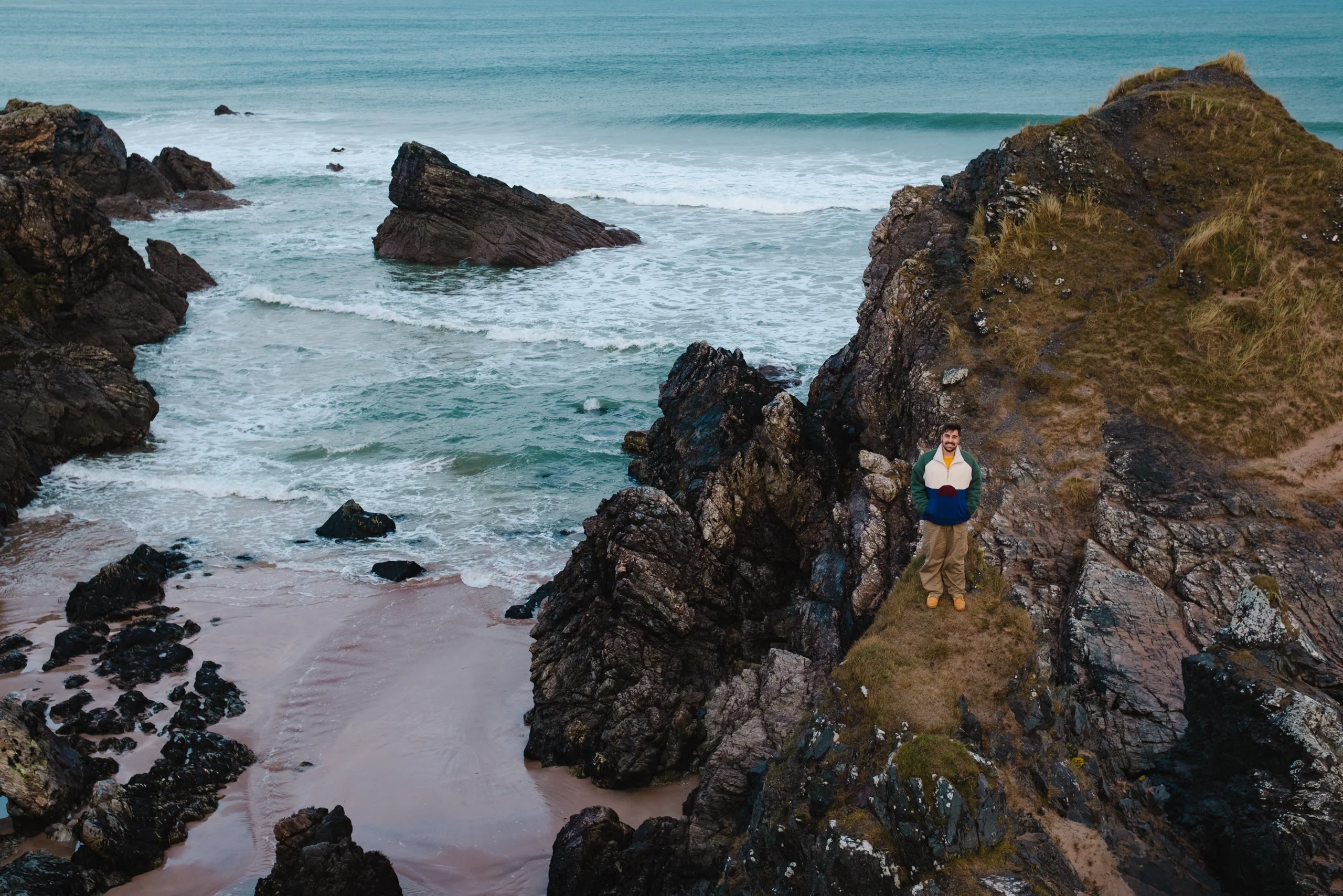 Me standing on a cliff