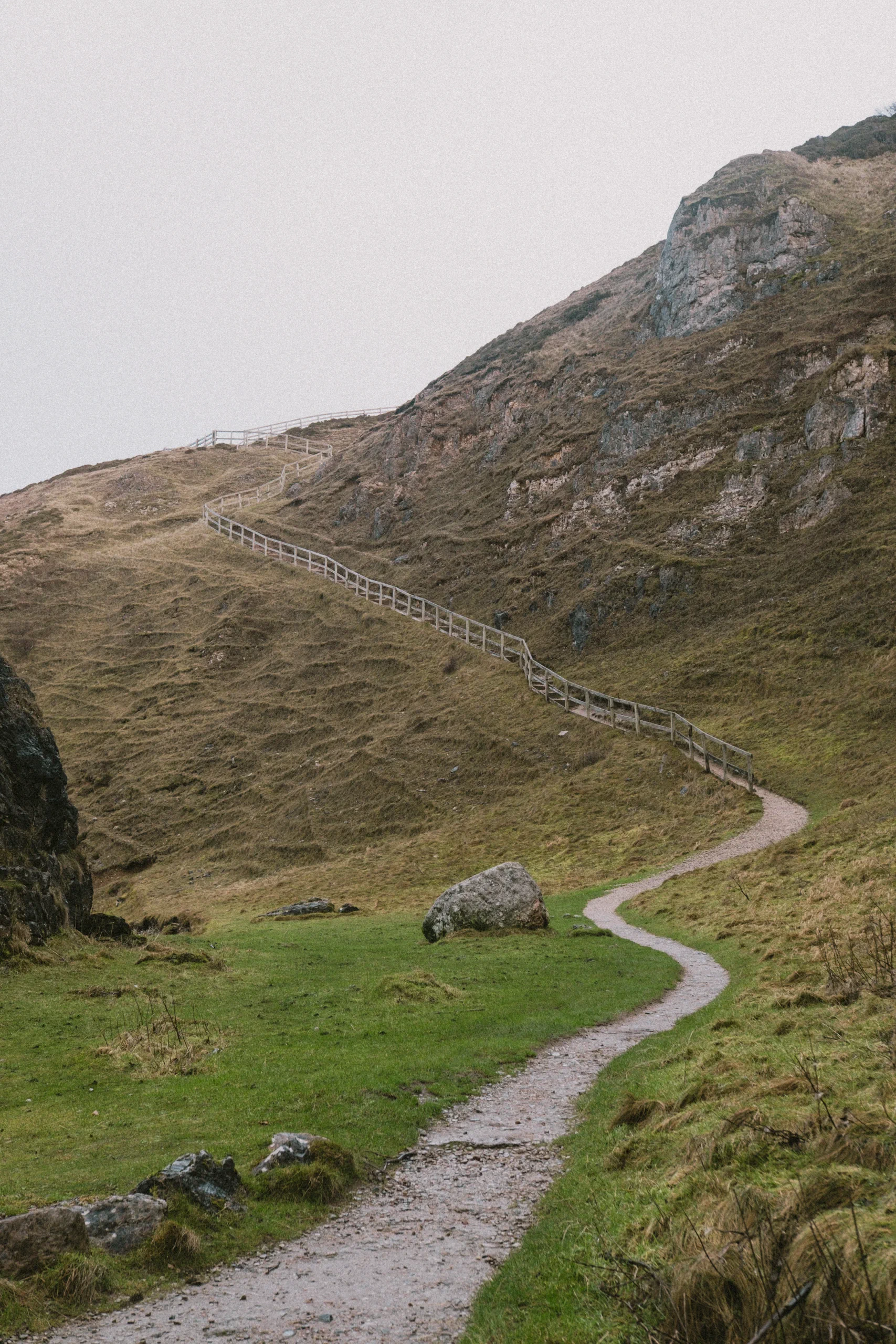 The path that leads to Smoo Cave