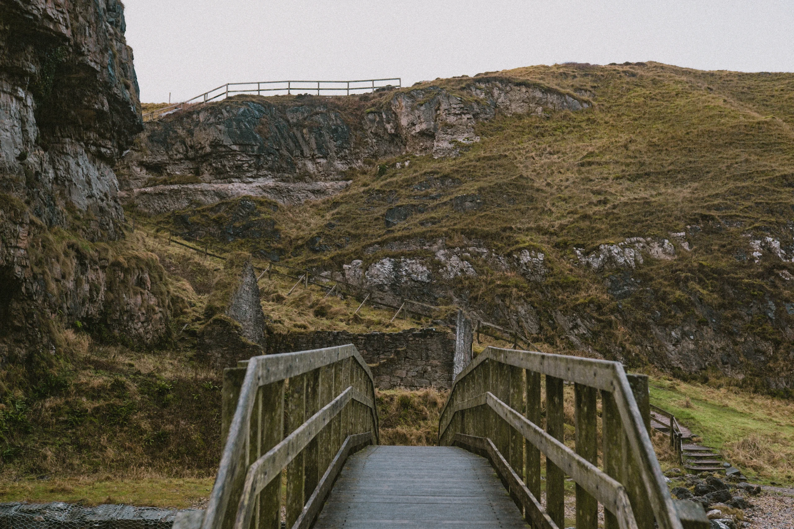 The bridge of Smoo Cave