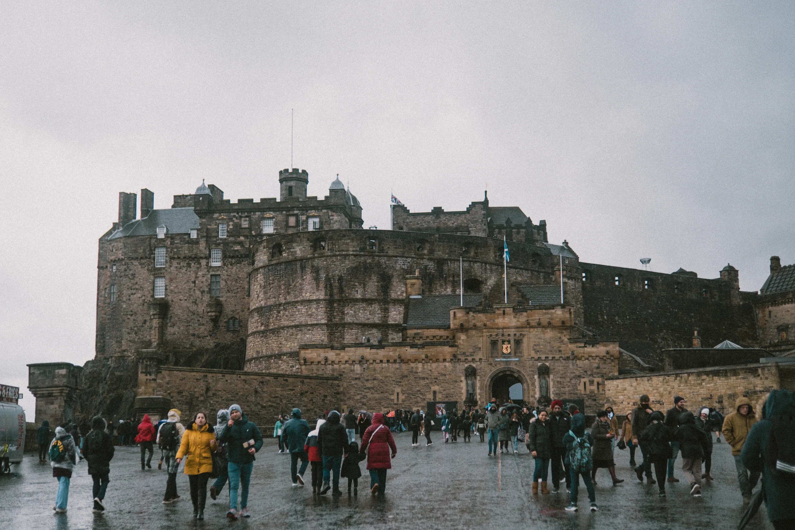 The castle of Edimburgh