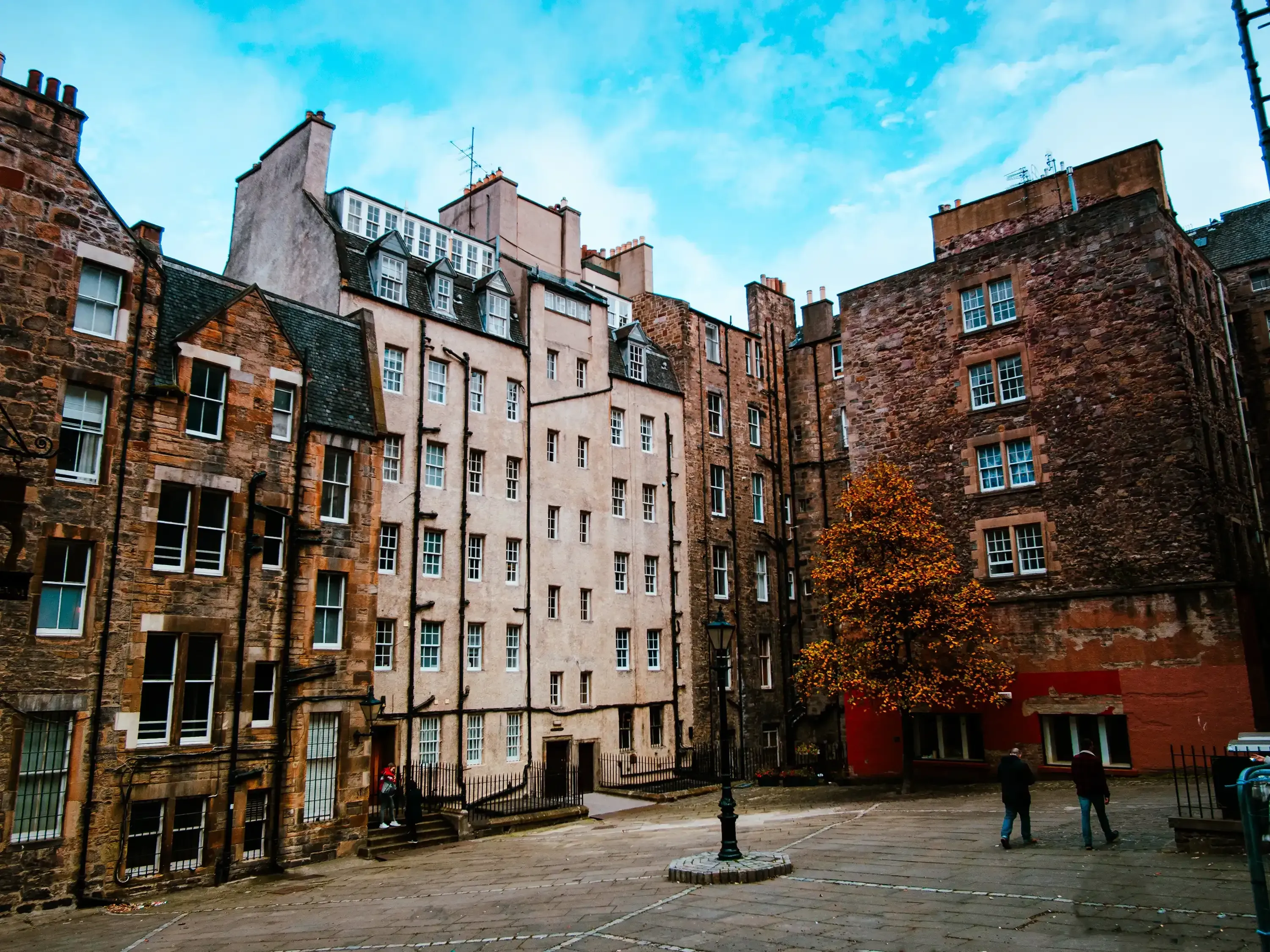 The central Writers' Museum Square (Lady Stair's House) in Edinburgh.